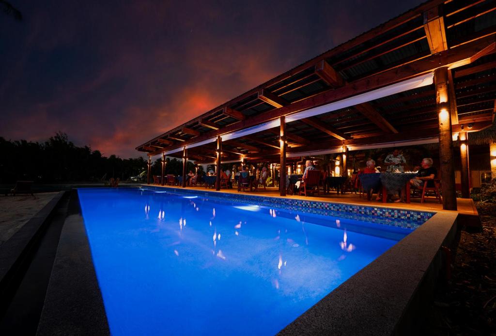 Aitutaki Lagoon Private Island Resort - Evening Restaurant