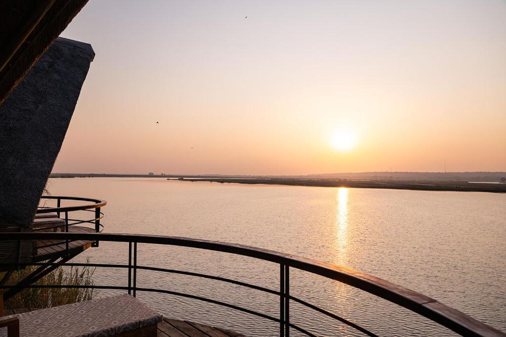 Chobe Water Villas - Sunset from Villa