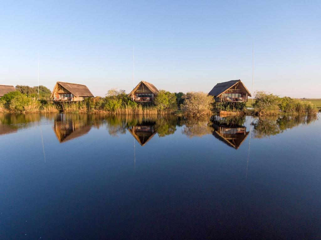 Chobe Water Villas - Water Bungalows View