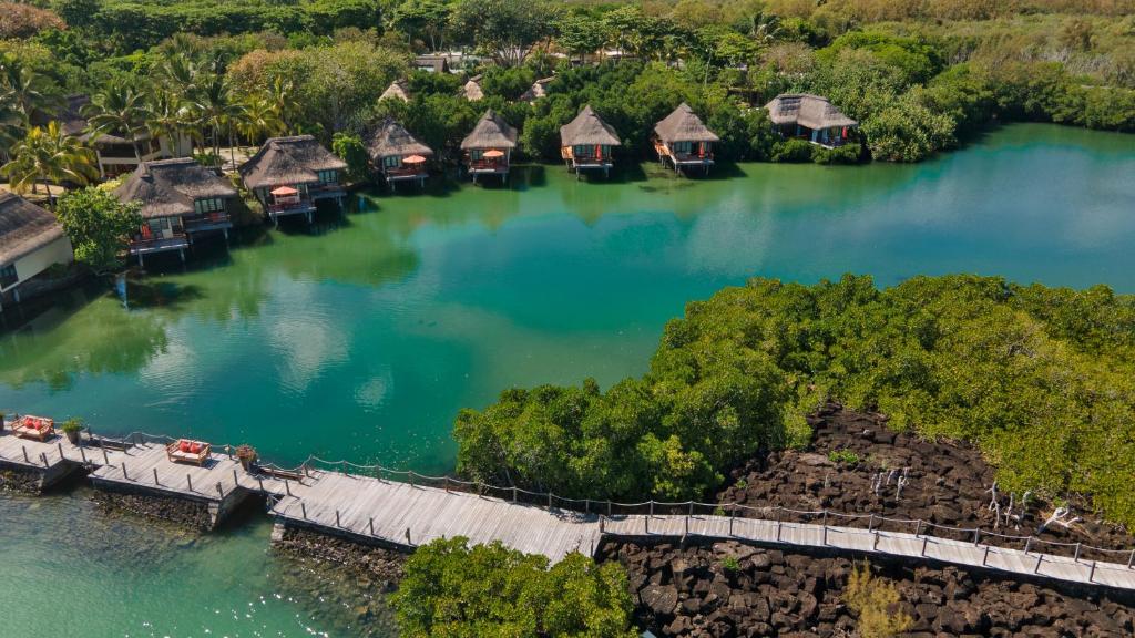 Constance Prince Maurice - Water Bungalows Front View