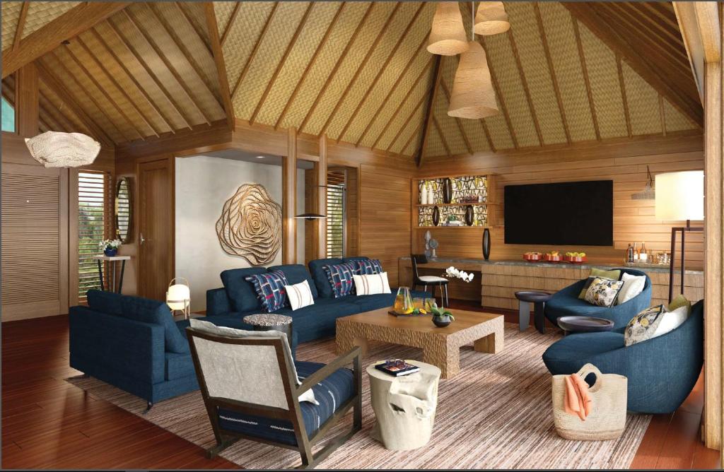 Four Seasons Resort Bora Bora - Living Area