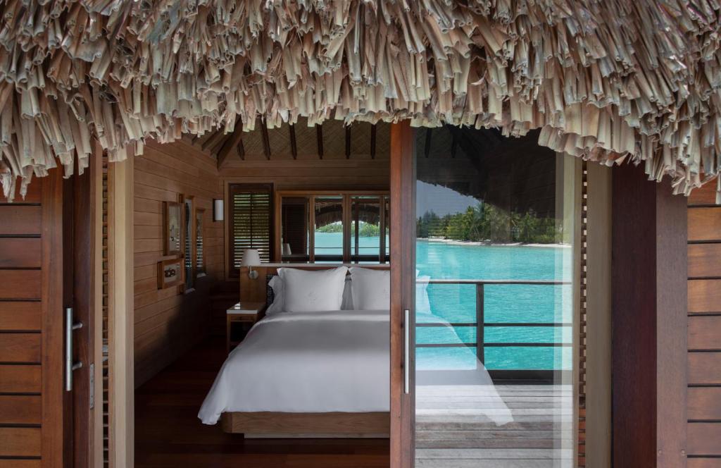 Four Seasons Resort Bora Bora - Water Bungalows Entrance