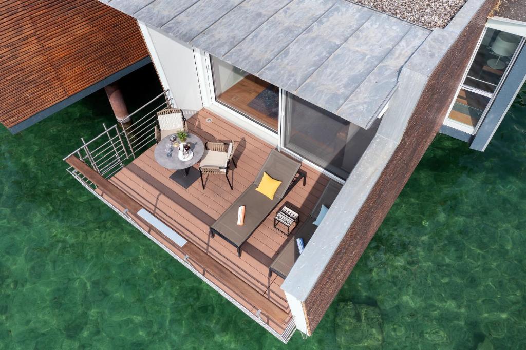 Hotel Palafitte - Water Bungalows Sun Deck from Above
