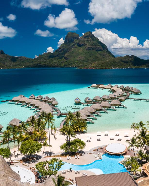 Le Bora Bora by Pearl Resorts - Water Bungalows and Mountain view