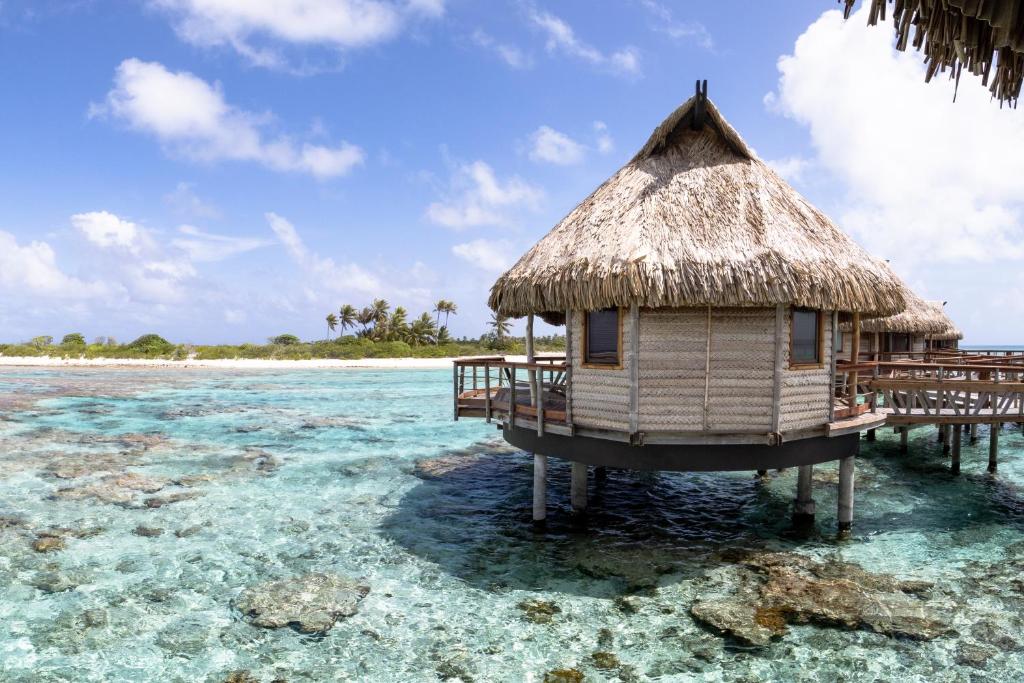 Le Tikehau by Pearl Resorts - Water Bungalows Closeup