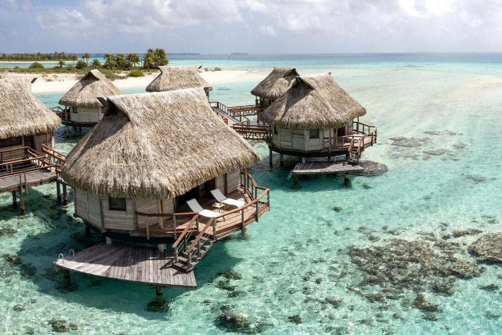 Le Tikehau by Pearl Resorts - Water Bungalows Front View