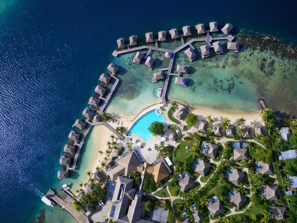 Manava Beach Resort & Spa Moorea - Water Bungalows Areal