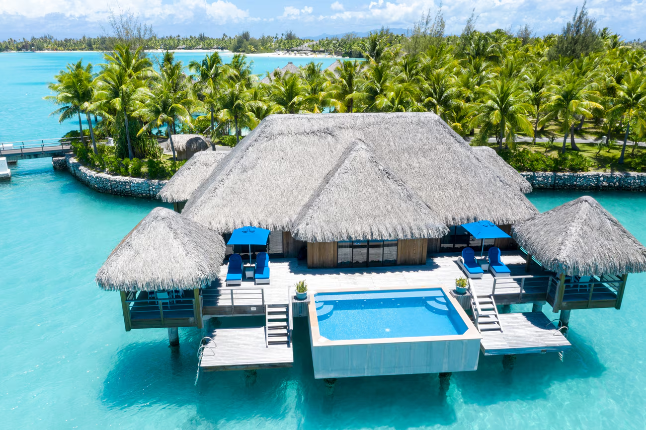Overwater Villas - The St. Regis Bora Bora Resort
