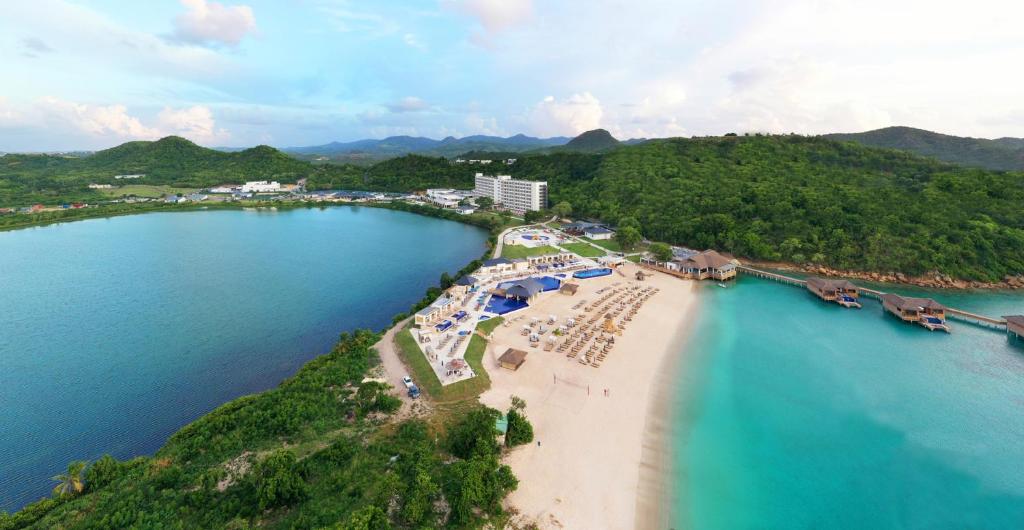 Royalton Antigua, An Autograph Collection All-Inclusive Resort - Water Bungalows Areal - Side View