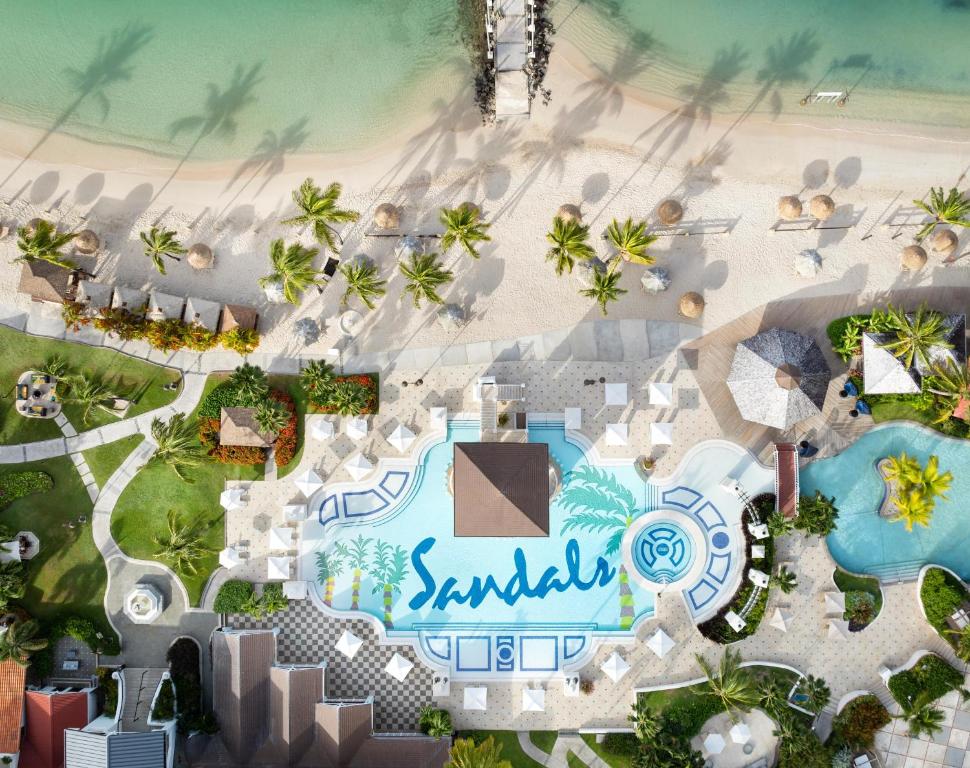 Sandals Grande St. Lucian Spa and Beach All Inclusive Resort - Couples Only - Pool and Beach
