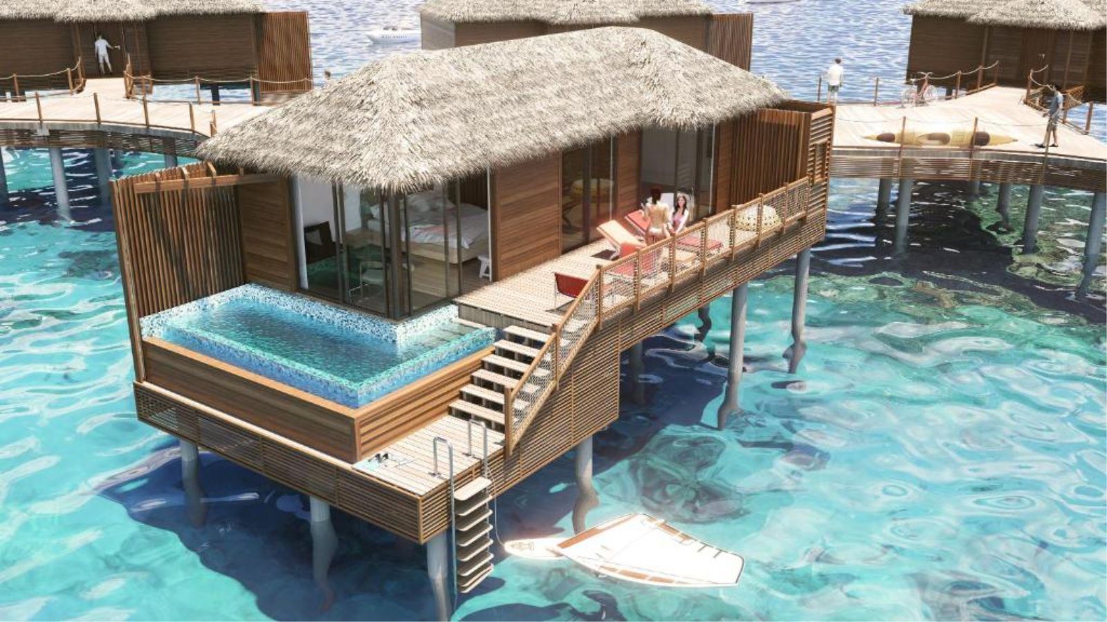 Water Bungalows in Princess Senses The Mangrove