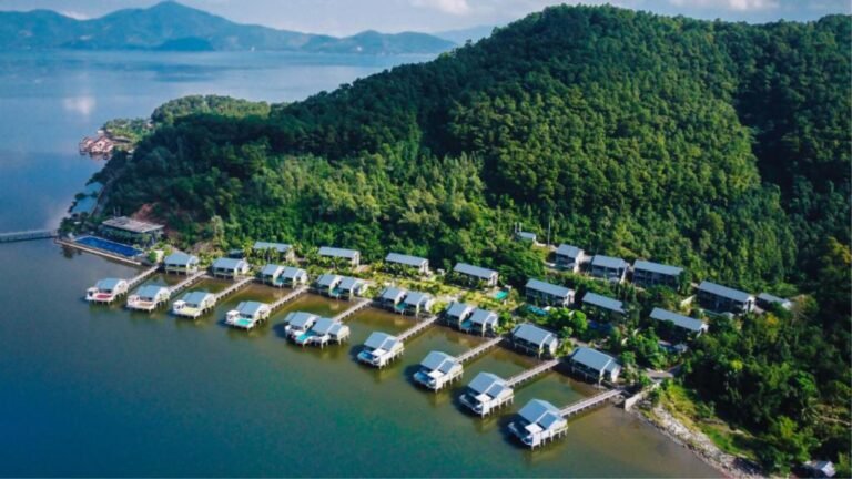 Water Bungalows in Vedana Lagoon Resort & Spa, Vietnam