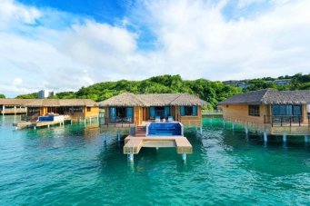 Water Bungalows - the Caribbean