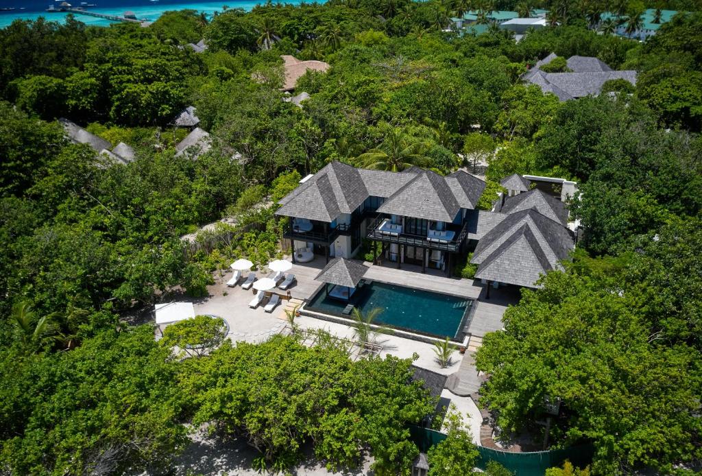 JA Manafaru, Maldives - Beach Bungalows from Above