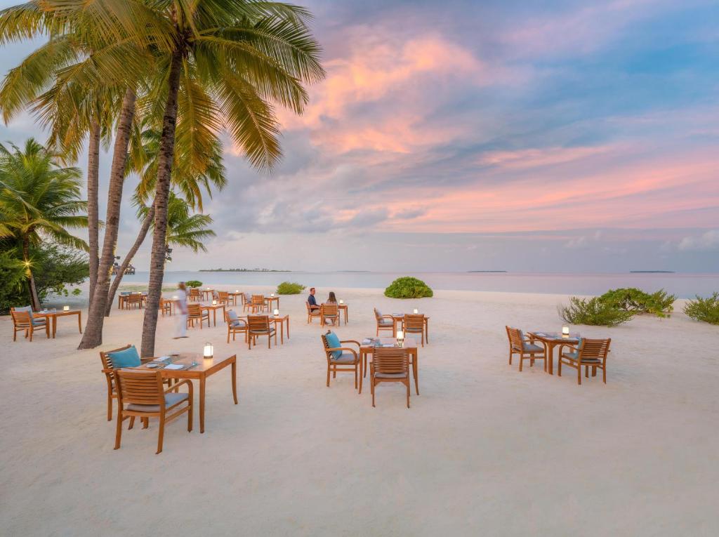 JA Manafaru, Maldives - Beach Seating Evening