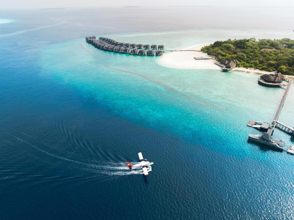 JA Manafaru, Maldives - Water Bungalows & Sea Plane Arrival