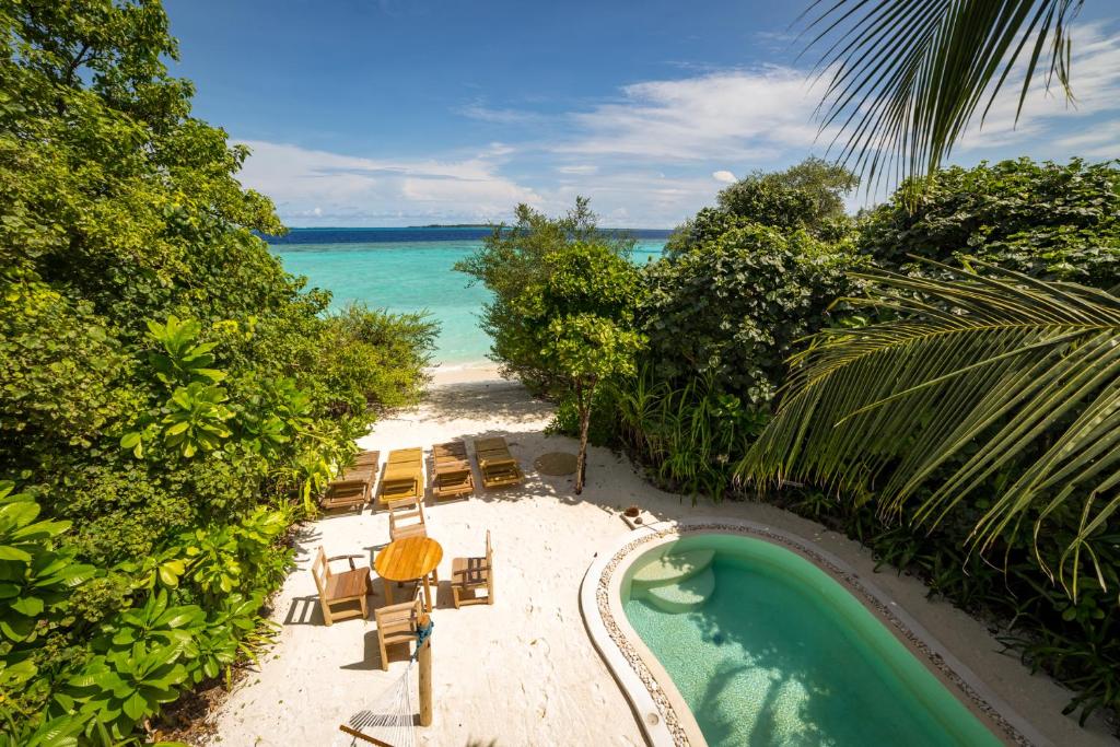 Soneva Fushi - Beach Bungalows Privacy