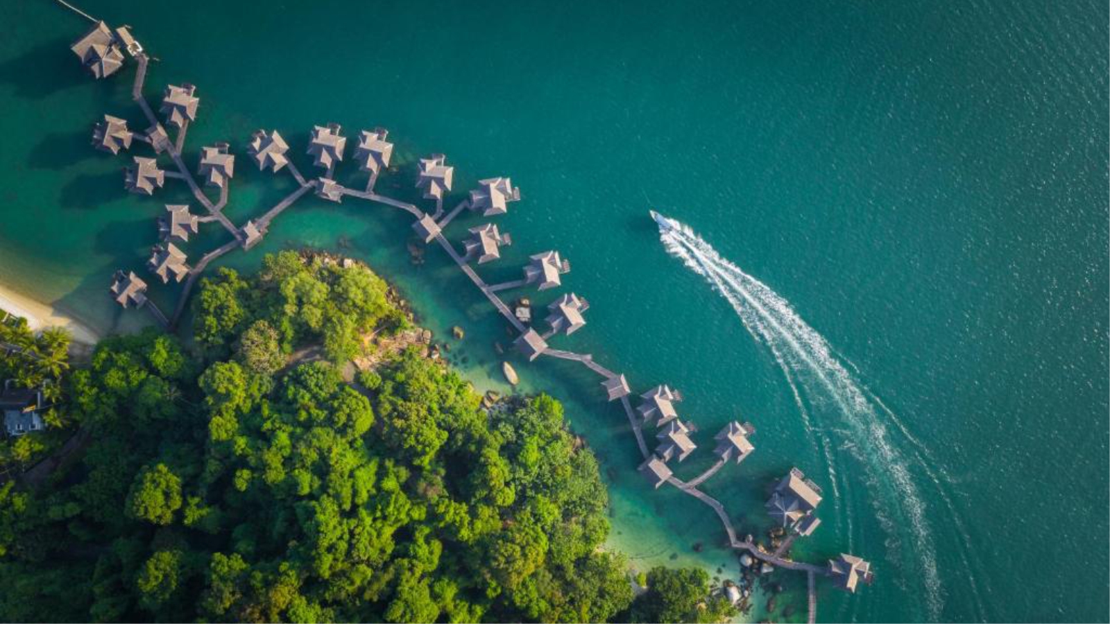 Water Bungalows in Asia