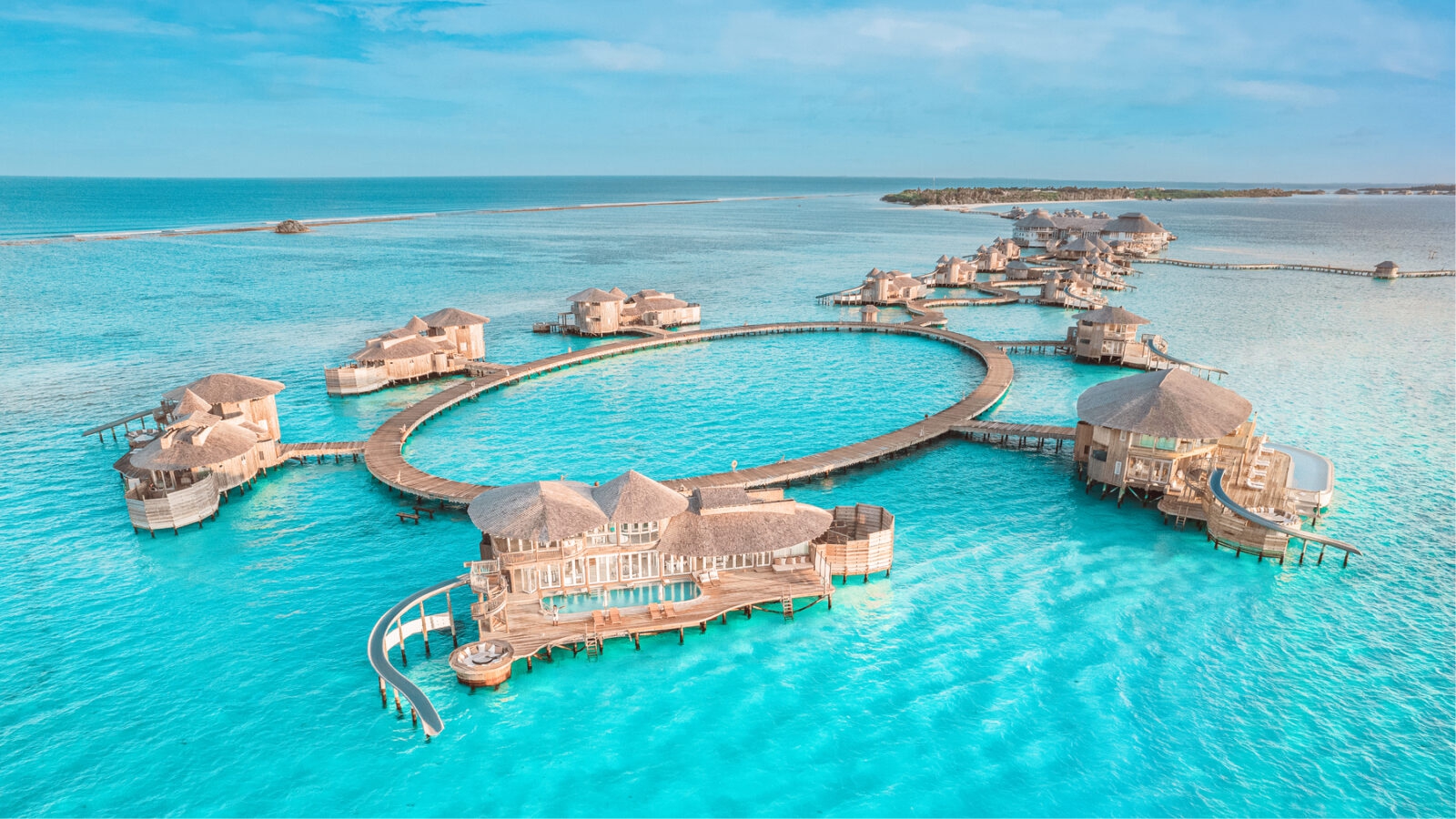 Water Bungalows in the Maldives