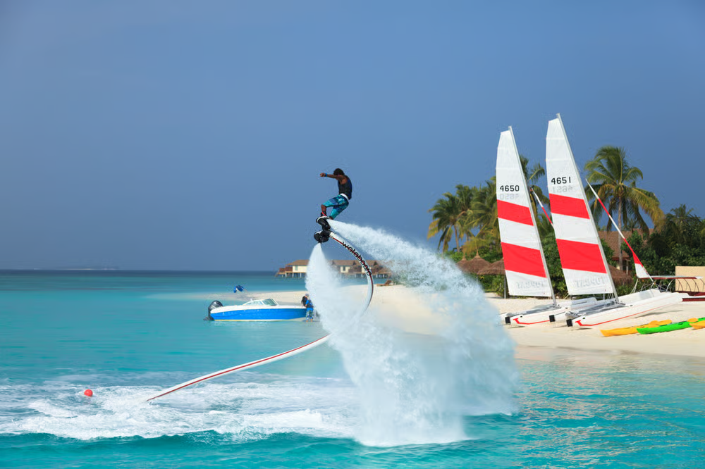 reethi faru resort water sports