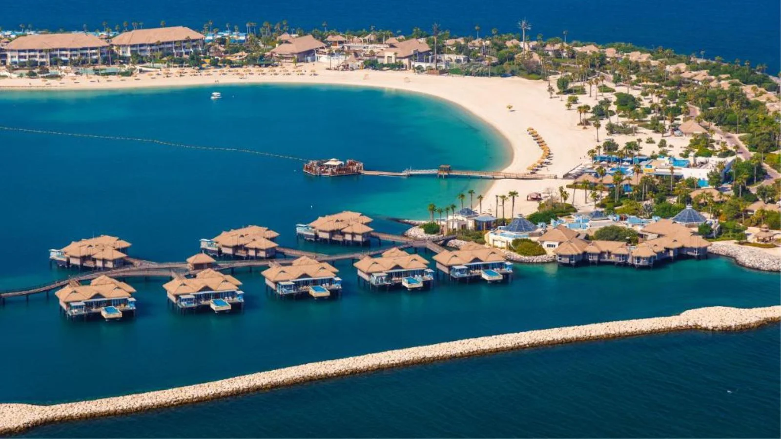 Water Bungalows in Banana Island Resort Doha by Anantara