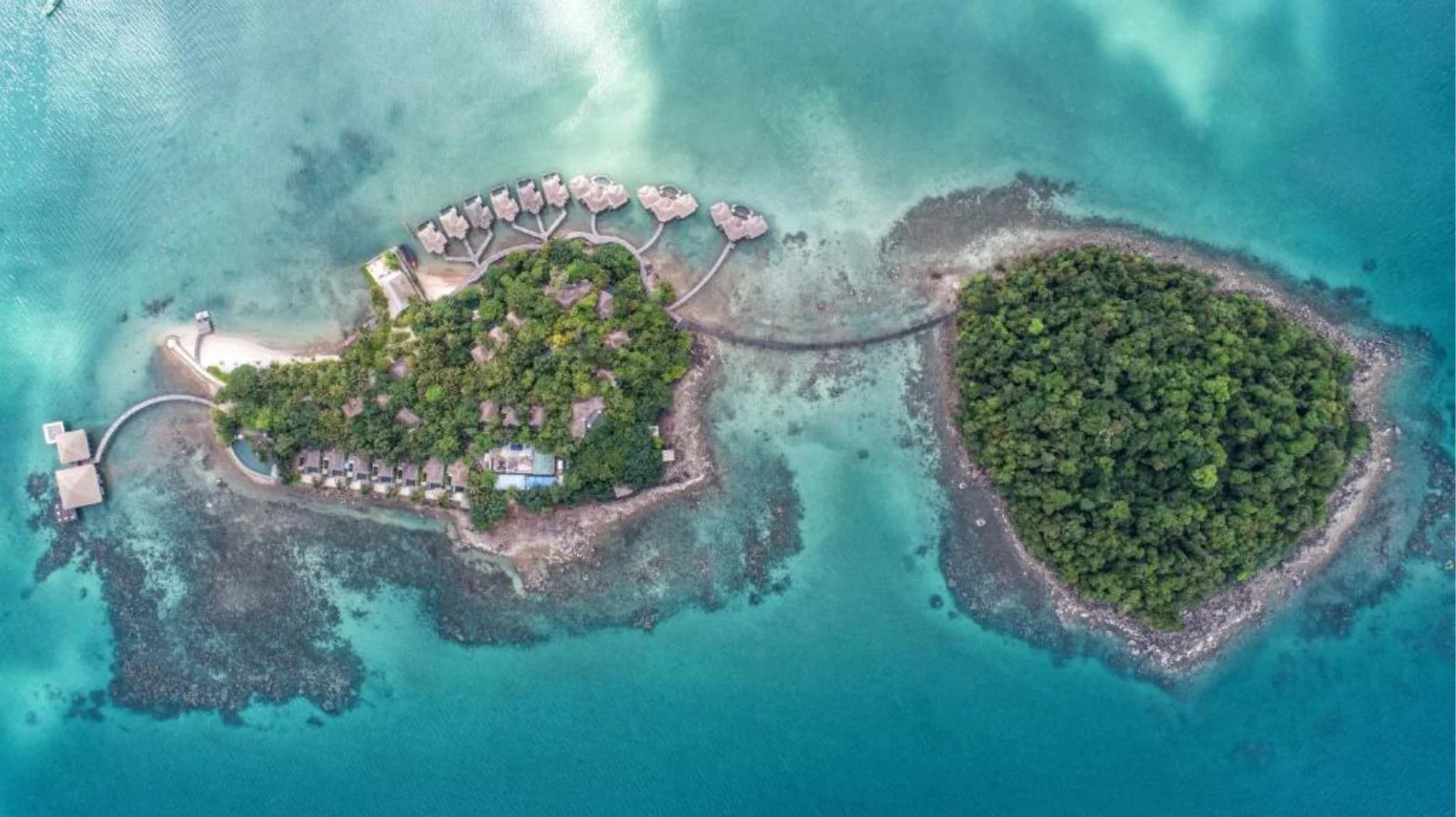 Water Bungalows in Song Saa Private Island, Cambodia