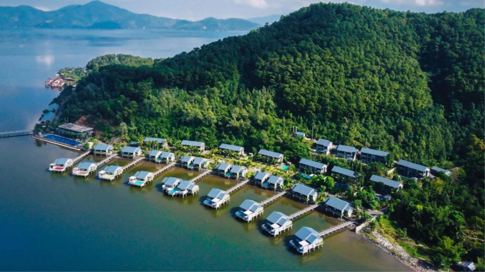 Water Bungalows in Vedana Lagoon Resort & Spa, Vietnam