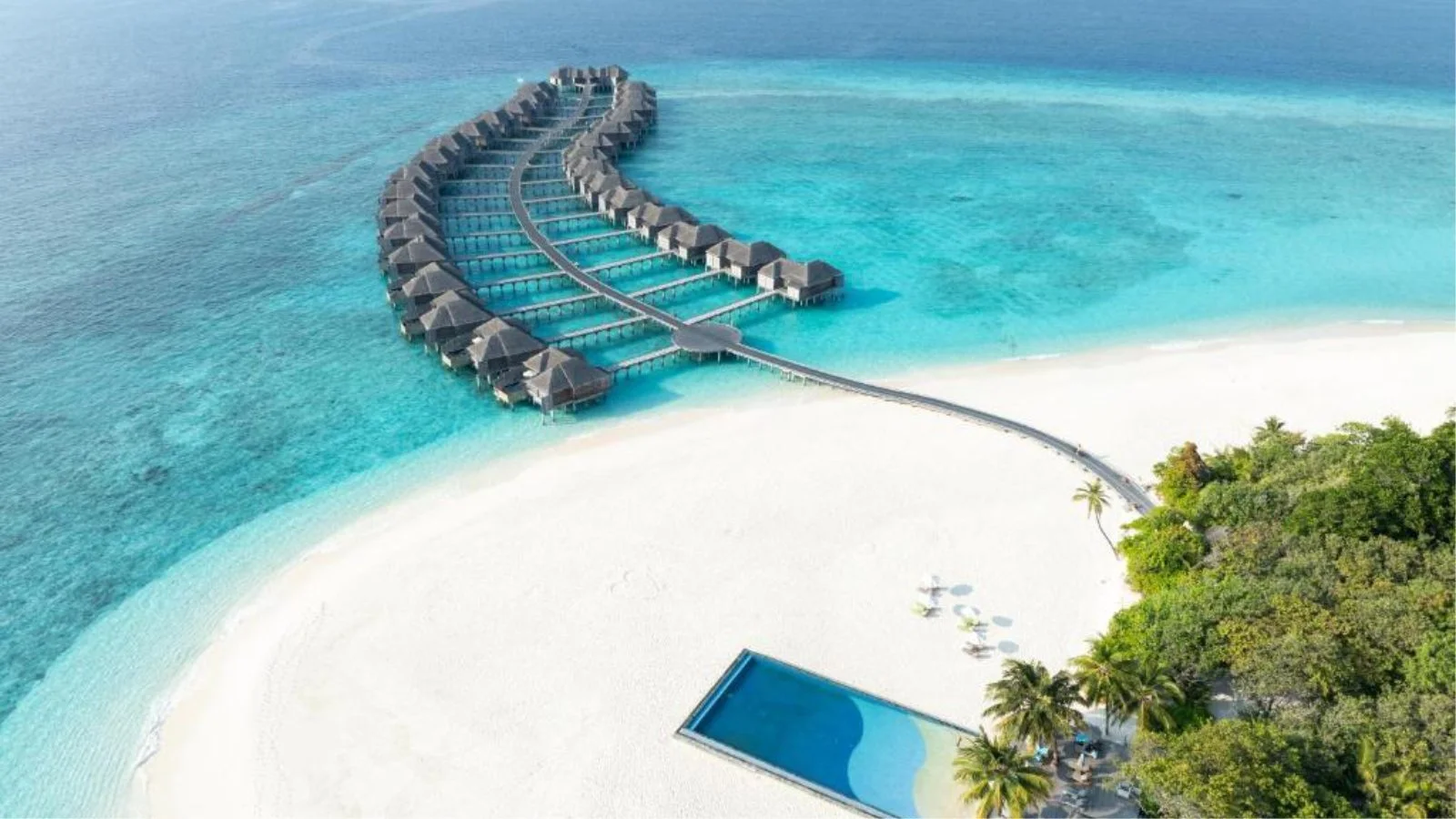 Water Bungalows in JA Manafaru, Maldives