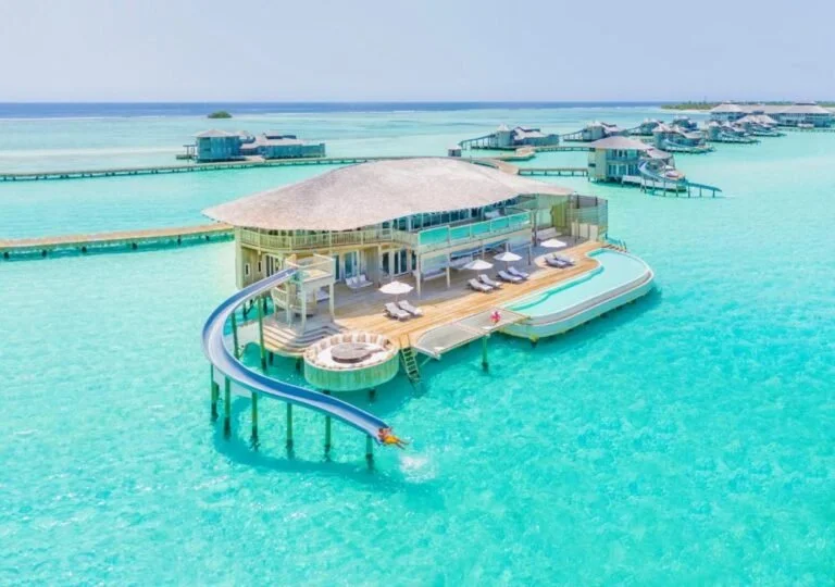 The Definitive Guide to the Best Luxury Overwater Villas with Water Slides